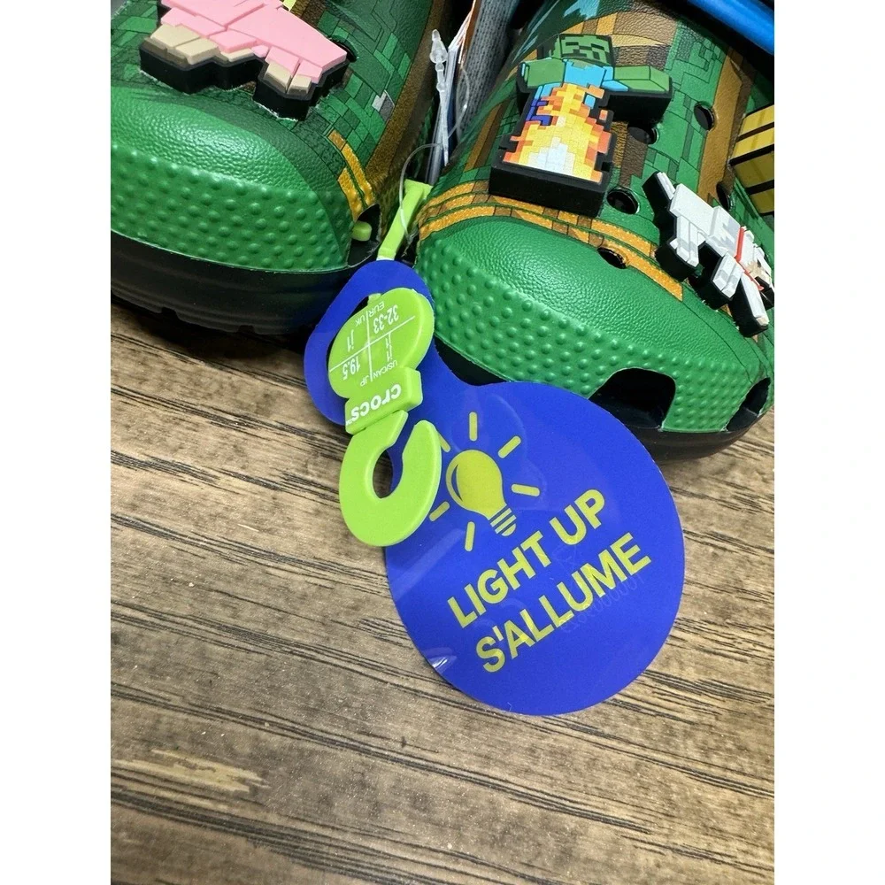 Crocs x Minecraft Pre-School Kids Classic Clog‎ (J3) 210830-90H
